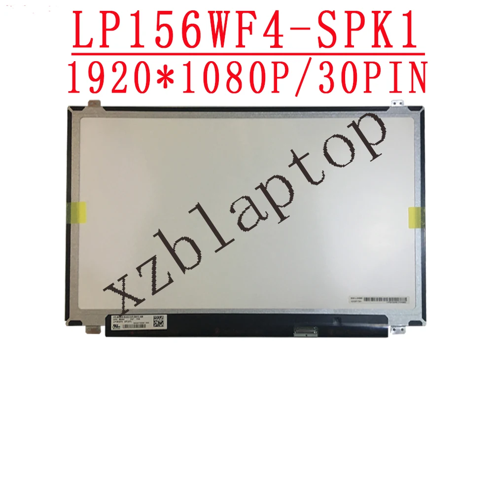 

15,6 дюймов 1920*1080 IPS LP156WF4-SPK1 подходит B156HTN03.4 B156HTN03.1 B156HTN03.0 LP156WF4-SPU1 N156HGE-EB1/EA1 B156HAN01 DP/N 0890N5