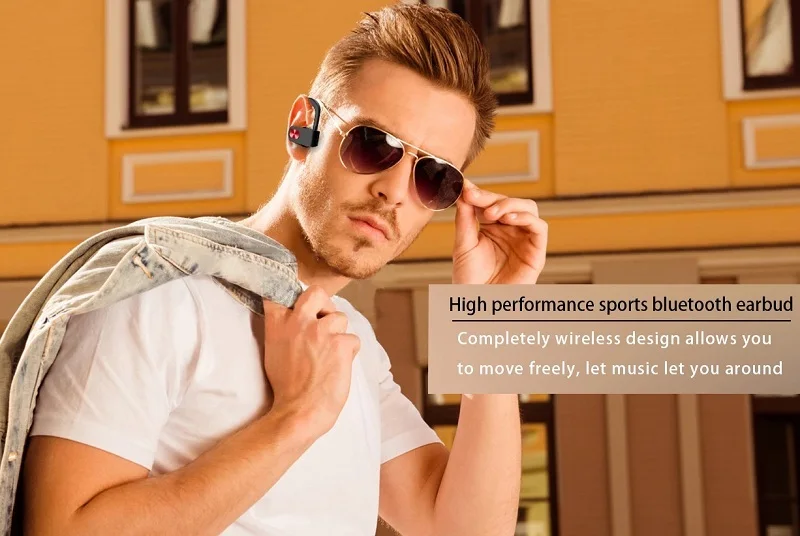 New Wireless Headphone Bluetooth V5.0 TWS Earphone A9 Ear Hook Sport Headset Noise Cancelling Stereo Earbuds With MIC