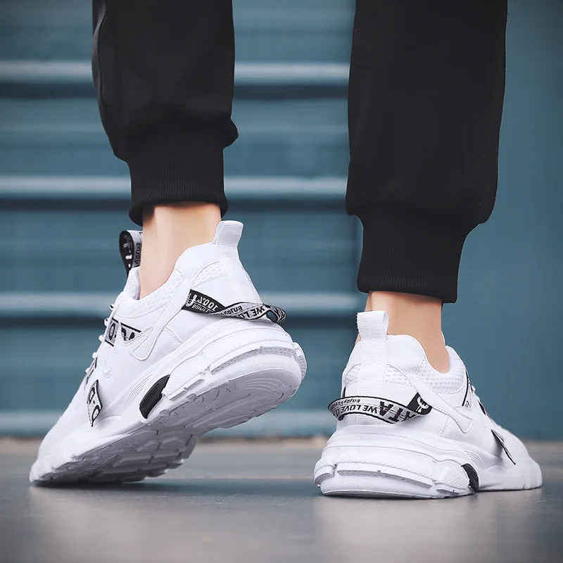 

2019 Spring And Summer New Style Men Handsome Light Weight Casual Shoes MEN'S SHOES New Style Trend Mesh Shoe Breathable
