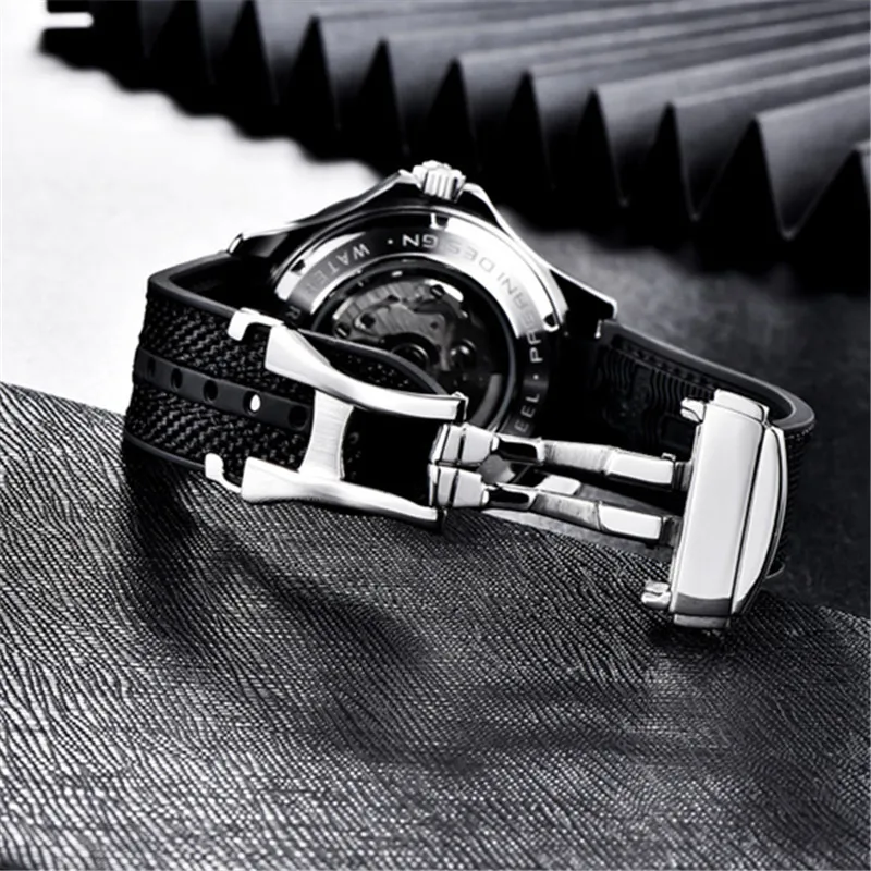 PAGANI Design Top Brands Blue Men Watches 2021 New 007 commander Men Watch Fashion  waterproof 100M wristwatch Japan NH35 1667