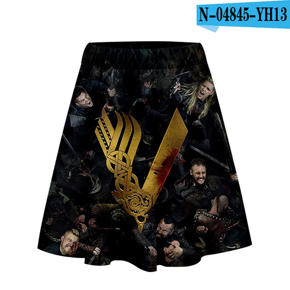 Викинговая юбка Harajuku Повседневная стиль Harajuku Pop Viking юбки новые сексуальные Kpops женские повседневные юбки уличная одежда большого размера - Цвет: A
