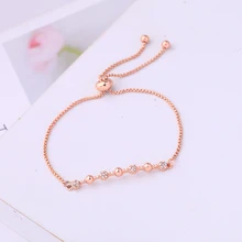 Модный браслет простой дизайн регулируемый браслет золотой цвет Женщины ручной работы подарок на свидание