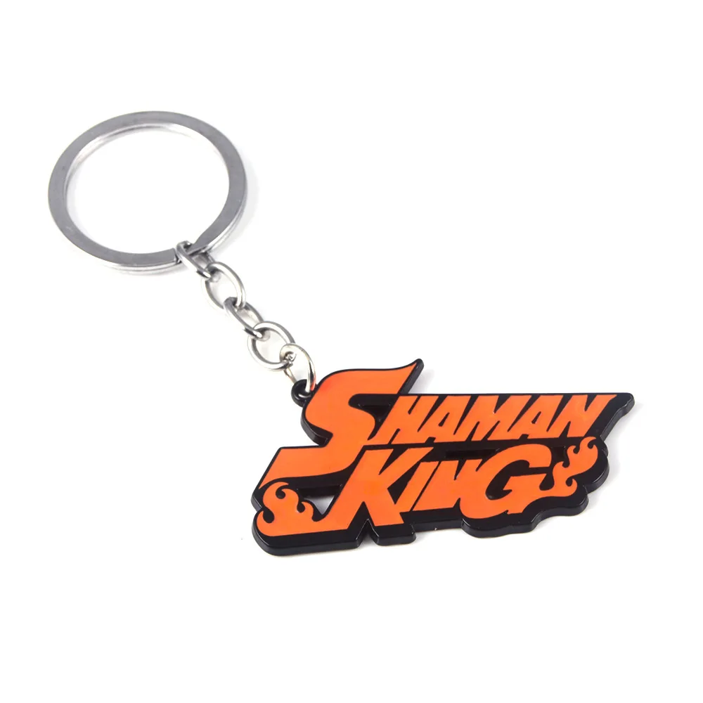 Anime SHAMAN KING Yoh Asakura Cosplay Alloy Key Chains Keychain Metal