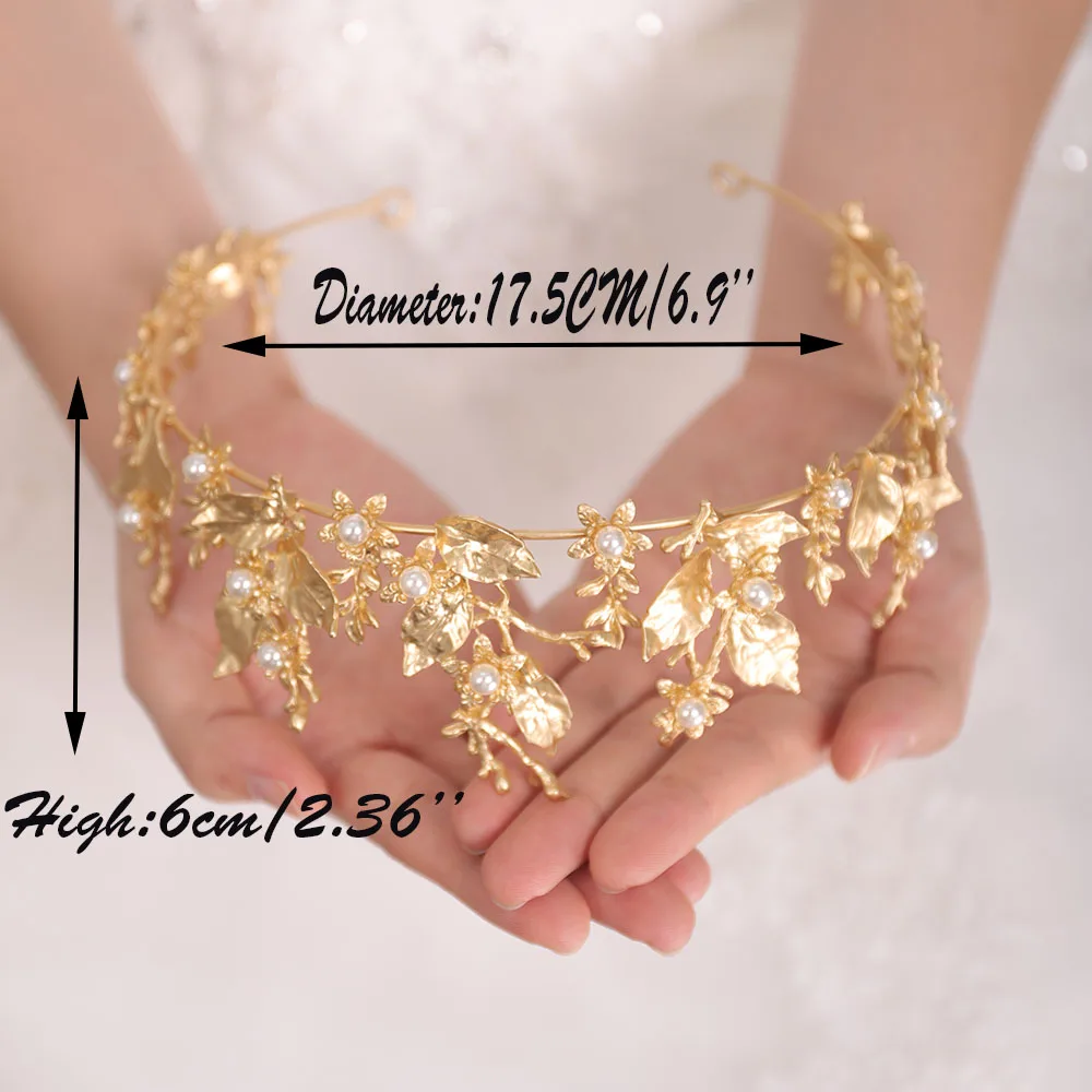 Новое поступление 2020 Золотая благородная Королевская корона искусственная