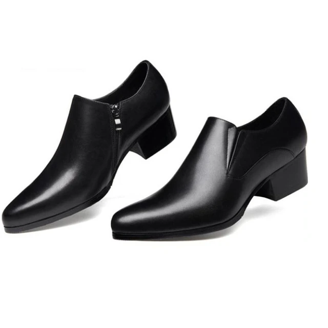 Dress Shoes Men Formal Shoes High Heels Business Dress Shoes Male Oxfords  Pointed Toe Formal Shoe For Man Luxury Wedding Party Leather Shoe 230816  From Qiyuan08, $29.03 | DHgate.Com