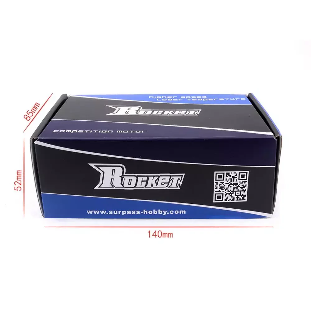 Rocket 3670 Brushless motor for rc boat with 5.0 shaft 36series