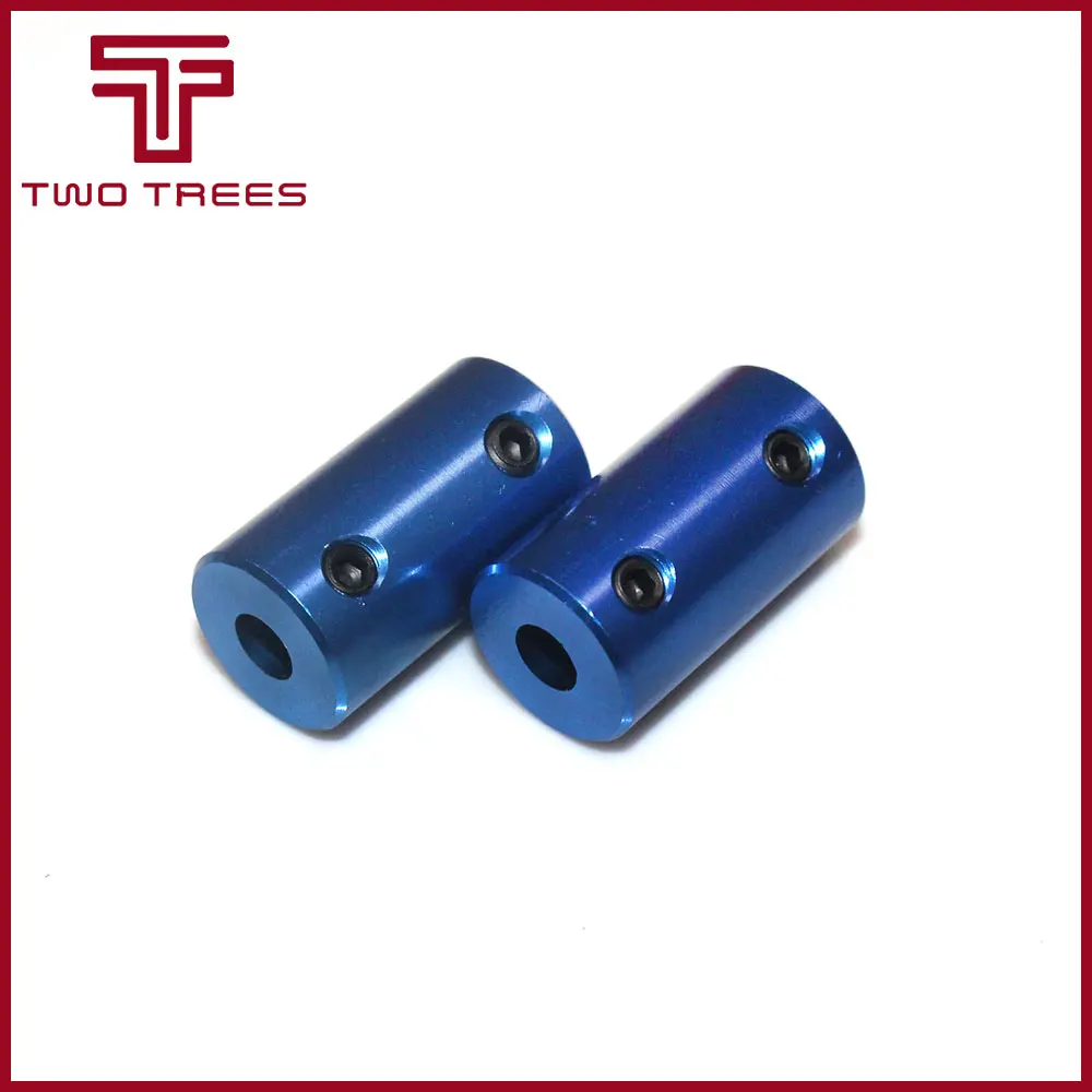 5x8mm 5x5mm 8x8mm Blue Aluminum Alloy Flexible Shaft Coupler D14 L25 5mm to 8mm 5 to 5mm Shaft for Motor Shaft Model Coupling (1)