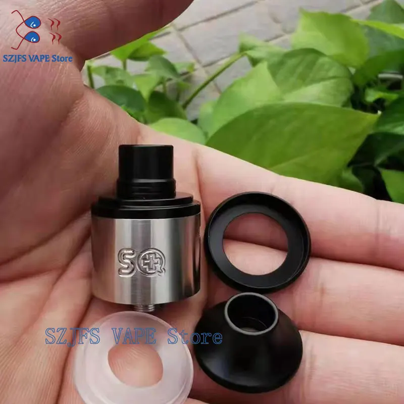 YFTK Squape S BF MTL/DL RDA 316 нержавеющая сталь 22 мм Диаметр с двумя сторонами воздушного потока DL/MTL однокатушный бак vs gtr Drop RDA