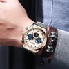 CURREN Luxury New Mens Stainless Steel Band Wristwatches for Men Casual Fashion Quartz Clock Mens Chronograph Watch with Date ► Photo 3/6