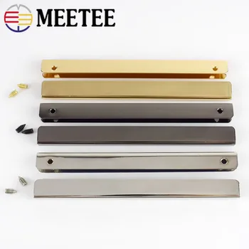 

50/100pcs 5/10cm Bag Corner Screws Clip Edges Protector Metal Buckles Bag Purse Decoration Corners DIY Leather Accessories