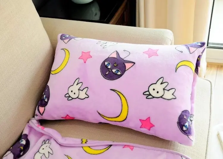 Amine Tsukino Usagi Luna Cat Сейлор Мун мягкая тепловая фланеливая ткань одеяла-кондиционеры для девочек Рождественский подарок на день рождения Косплей Реквизит