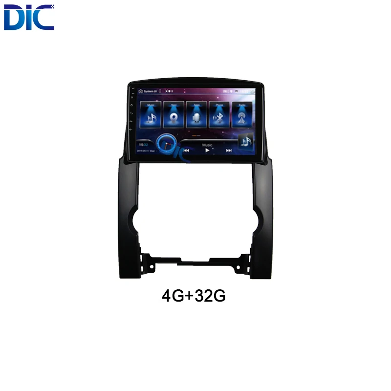 Android 9.0 HD 4K MP5 carplay link PX6 multimedia car radio car multimedia navigation GPS player for kia Sorento 2009-2013 - Цвет: 4G 32G 9.0