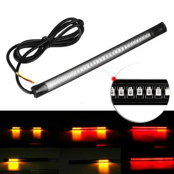 

DC 12V Flexible 48 LED Motorcycle Car Turn Signal Brake Stop Running Light Strip