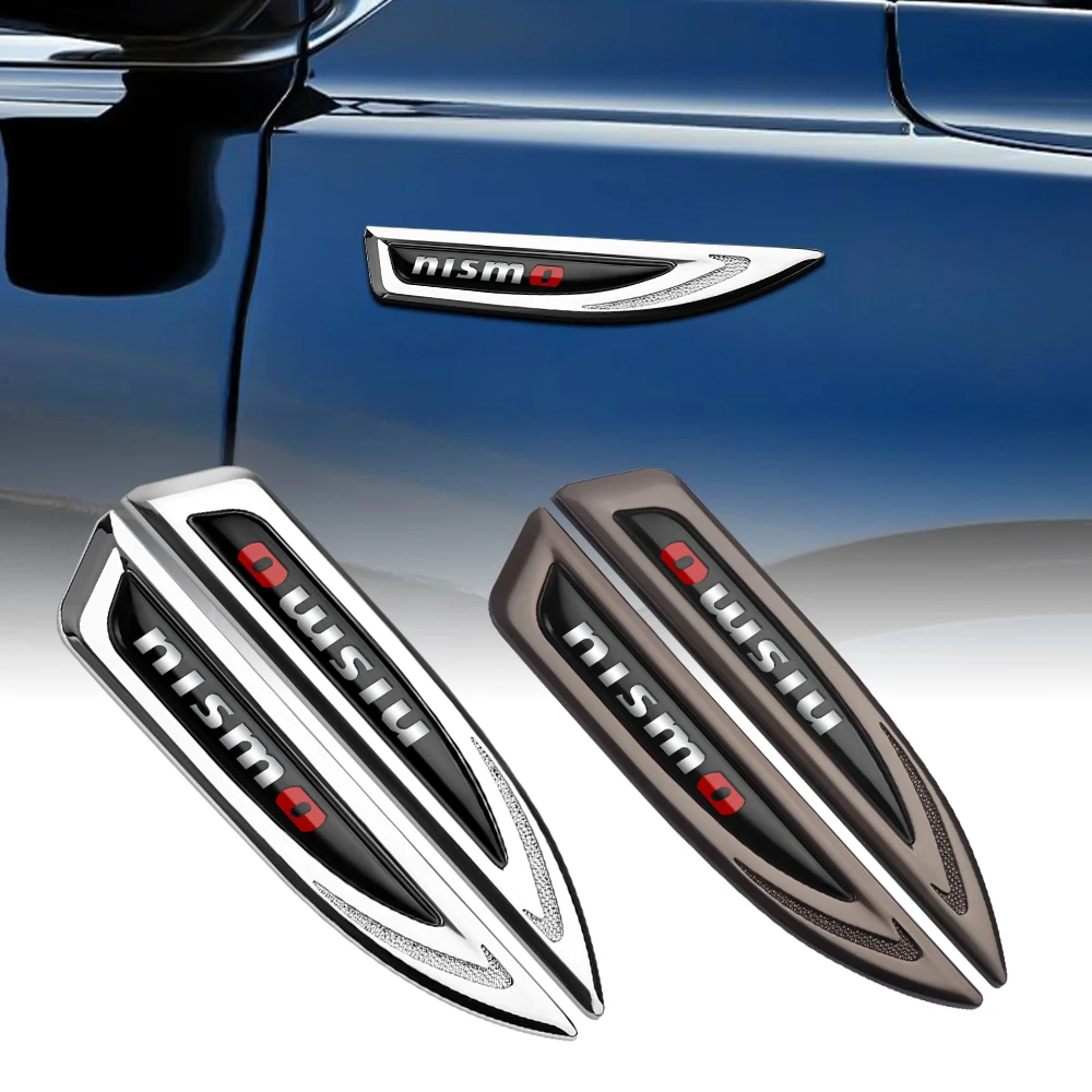 2PCS Car Side Fender Body Trunk Sticker Metal Badge Decal for BMW M Performance F20 F21 F30 F31 F32 F33 F34 F15 F10 F01 F11 F02