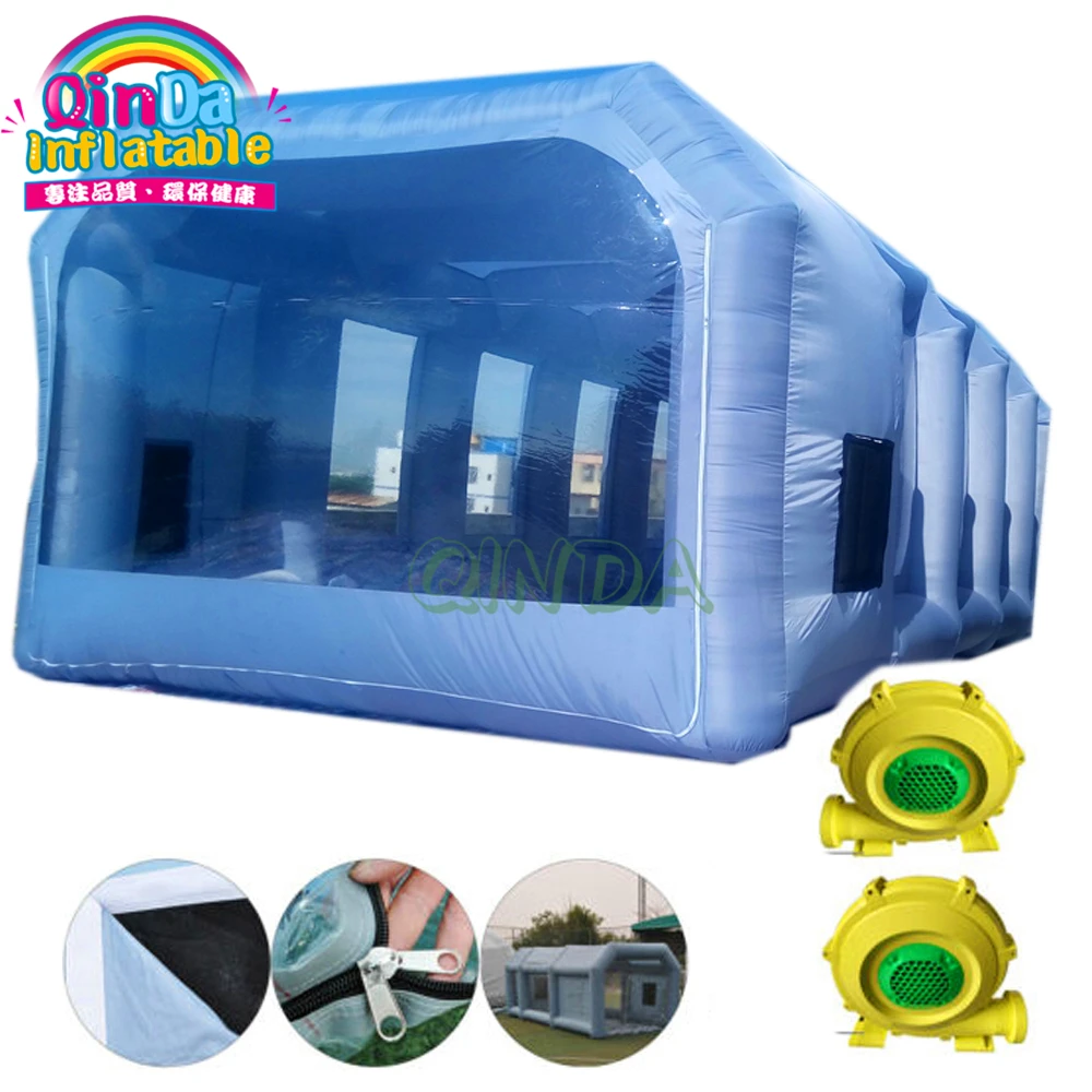 

Cheap mobile car paint room inflatable spray booth