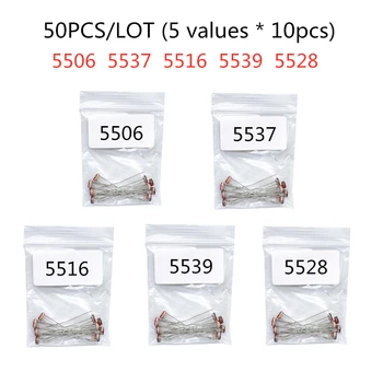 20-50pcs (5 values * 10pcs) LDR Photo Light Sensitive Resistor Photoelectric Photoresistor Kit for 5506 5516 5528 5537 5539 1