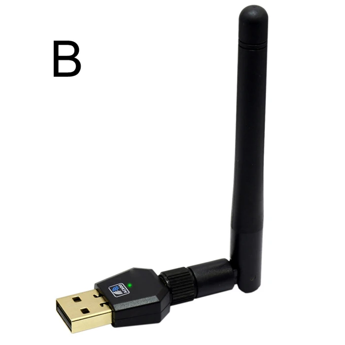 Wifi антенна сетевая карта Двухдиапазонная 600Mbps USB 2,4G 5,8G адаптер для домашнего офиса UY8