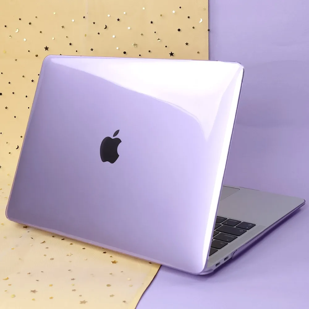 Новый Кристальный Жесткий Чехол для ноутбука 11 12 13 15 дюймов Apple Macbook Air Pro retina с/без