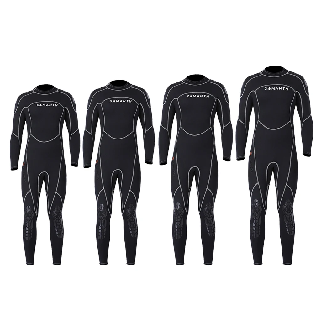 3 Mm Male Diving Wetsuit One-Piece Diving Suit Jumpsuit Rash Guard Scuba Diving Wetsuit for Water Sports 