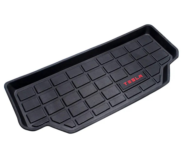TPO Rubber car Floor mats Trunks mat For Tesla Model S 2014-2018 2019 Car accessories All Weather Waterproof foot floor mats