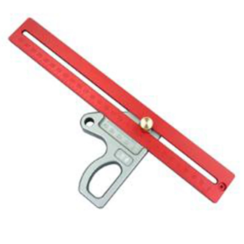 

300Mm 45 Degree Ruler Woodworking Ruler Height Ruler Woodworking Scribe Woodworking Scribe Gauge Measuring Tool