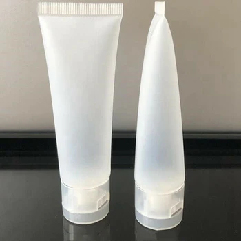

10pcs 100ml Empty Squeeze Soft Tubes Cosmetic Cream Lotion Storage For Storing Lip Balms Serums Lip Gloss Shampoo
