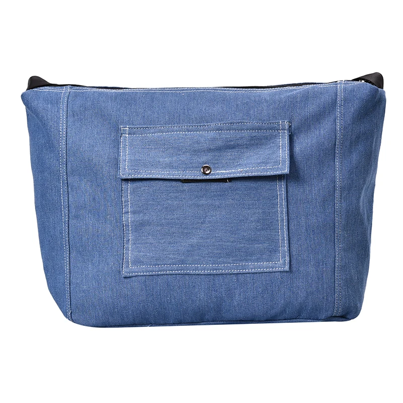 

Large Capacity Canvas Women's Messenger Bags Travel Shopping Fashion Solid Color Denim Handbags Retro Simple Women Shoulder Bags