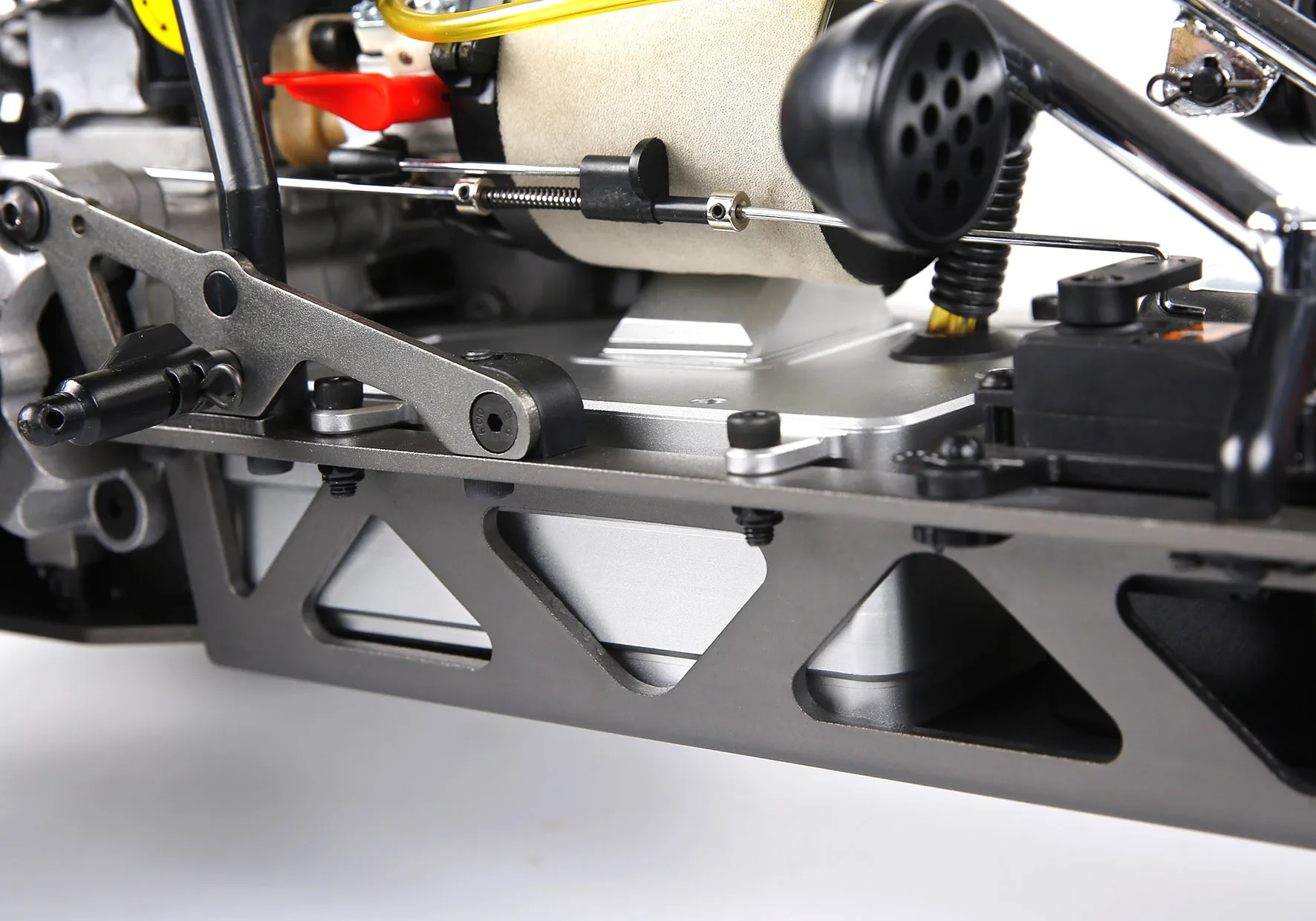 Металлический алюминиевый топливный бак с ЧПУ для 1/5 HPI ROFUN км BAJA Losi 5IVE-T ROVAN LT/V5 ROFUN F5 MCD RR5 XS-5 запчасти для грузовиков Rc