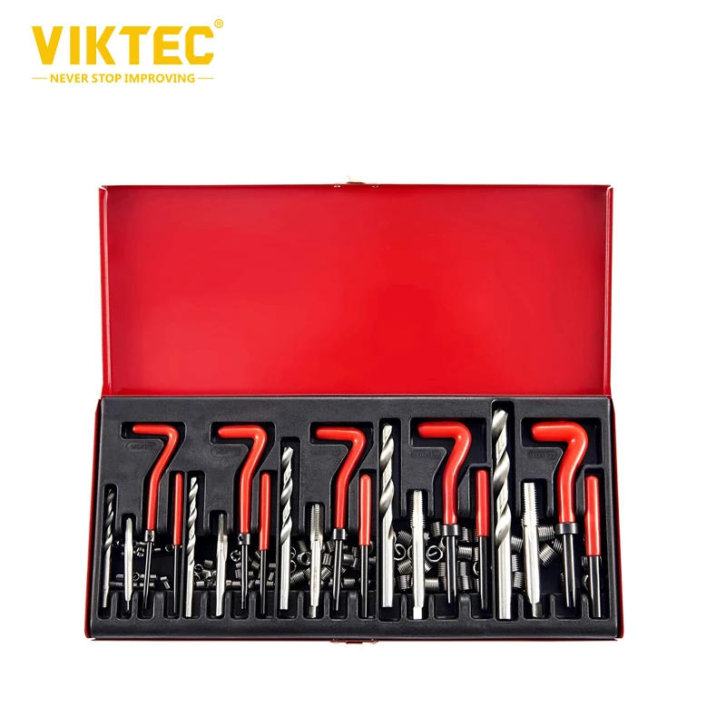 VT01078 Metric Thread Repair Tool Kit 131pc Thread Repair Set M5M12