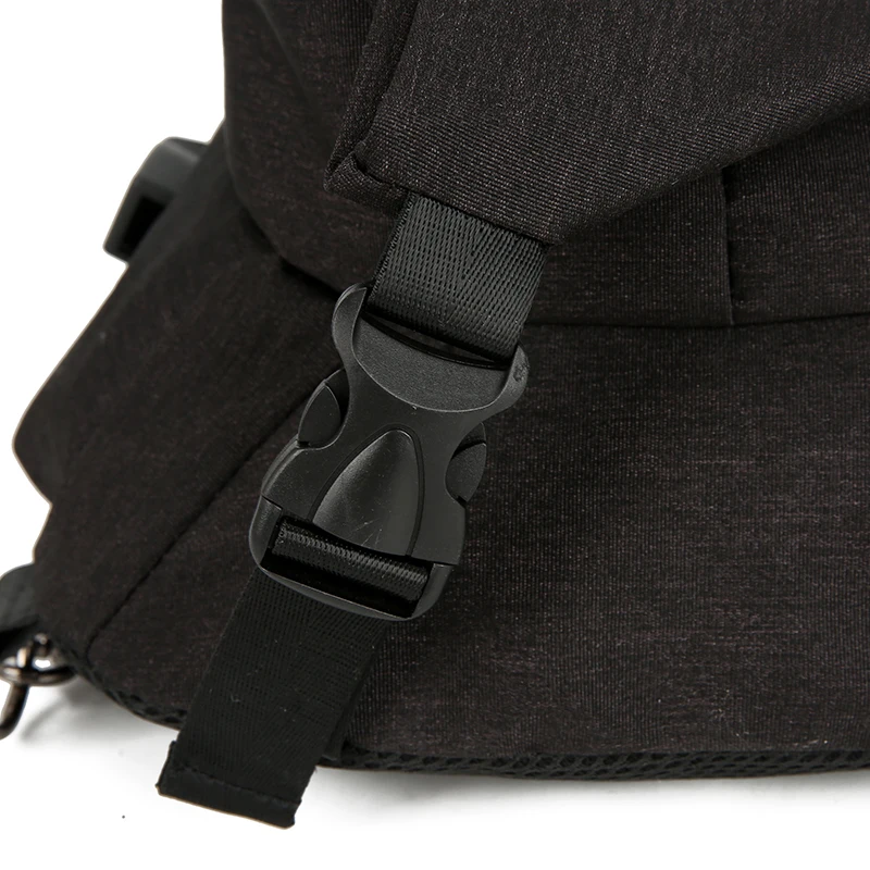 Мужская сумка-мессенджер на плечо из ткани Оксфорд, нагрудные сумки через плечо, повседневные сумки-мессенджеры, мужские многофункциональные сумки с зарядкой через usb, G178