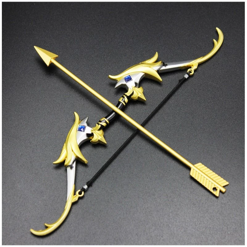 Genすねインパクトの剣17cm リボンと矢印の虹 Wdハンティングゲーム合金 武器モデル キーホルダー 子供のおもちゃ ギフト おもちゃ 刀 Aliexpress