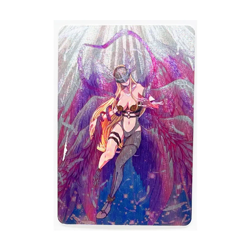 Angewomon Digimon Digital Monster Ruvido Flash Giocattoli Hobby Hobby Collezionismo Collezione Di Giochi Carte Anime