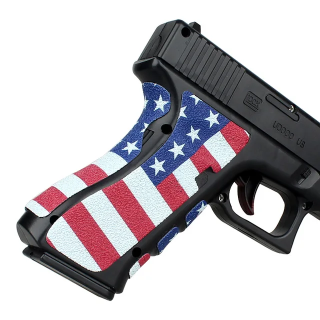 Нескользящая резиновая текстурная клейкая лента для Glock 17 19 20 21 22 25 26 27 33 43 кобура