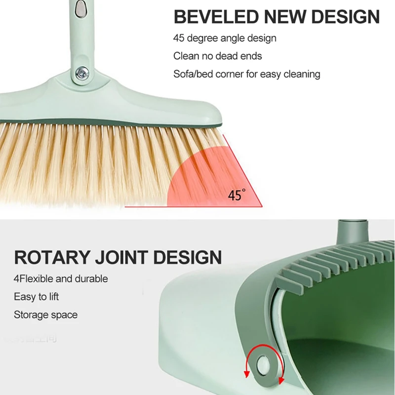 Горячая, домашний метла и совок, инструменты для мытья пола, пластиковый ветрозащитный бытовой совок, креативный складной, мягкий, легко чистится