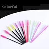 Disposable Eyelash Extension Eyebrow brush Mascara Wand Applicator Spoolers Eye Lashes Cosmetic Brushes Set solid makeup lashes ► Photo 3/5