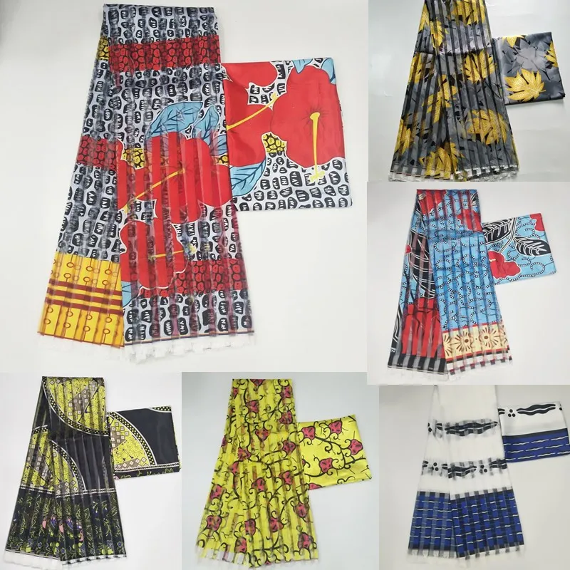 Skup Gorąca sprzedaż satyna jedwabna w stylu Gahna z wstążka z organzy afrykańska woskowana tkanina design! J52602