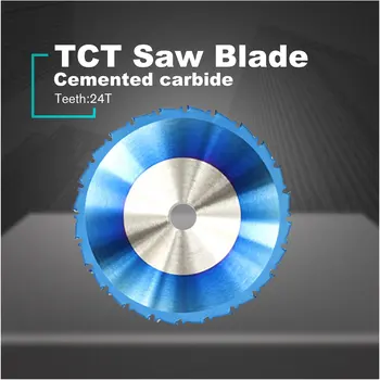 

New Multi-function Woodworking TCT Saw Blade Circular Cemented Carbide Cutting Slice Wood Cutting Discs 210*1.8*25.4*24T