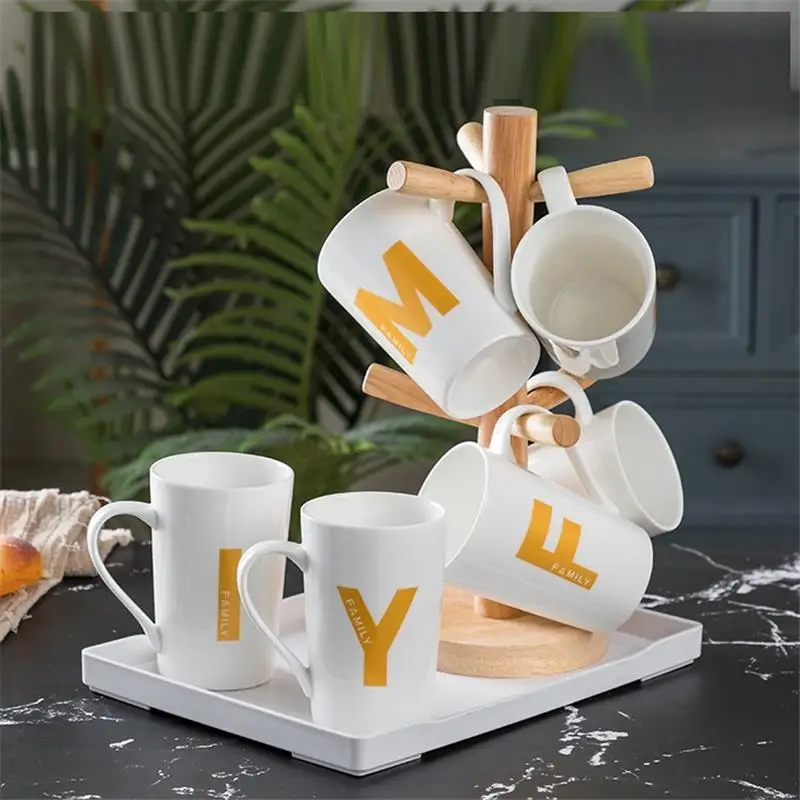 Caneca Criativa смешной экологичный большой чай Taza De Cafe Tazze Colazione и ваджилла путешествия новинка керамическая кружка кофейная чашка - Цвет: Number 4