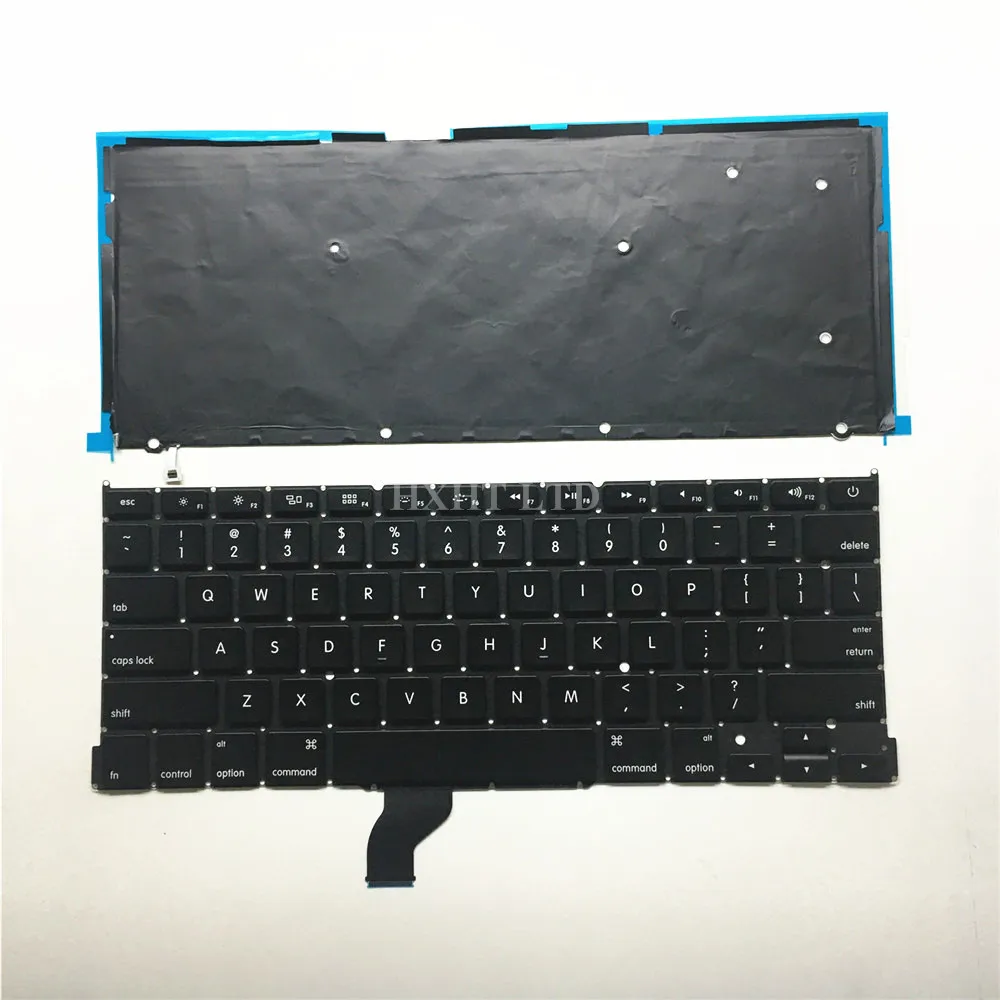 Новинка для Apple Macbook Pro retina 1" A1502 клавиатура с подсветкой США английская модель ME864 ME865 ME866 2013- год