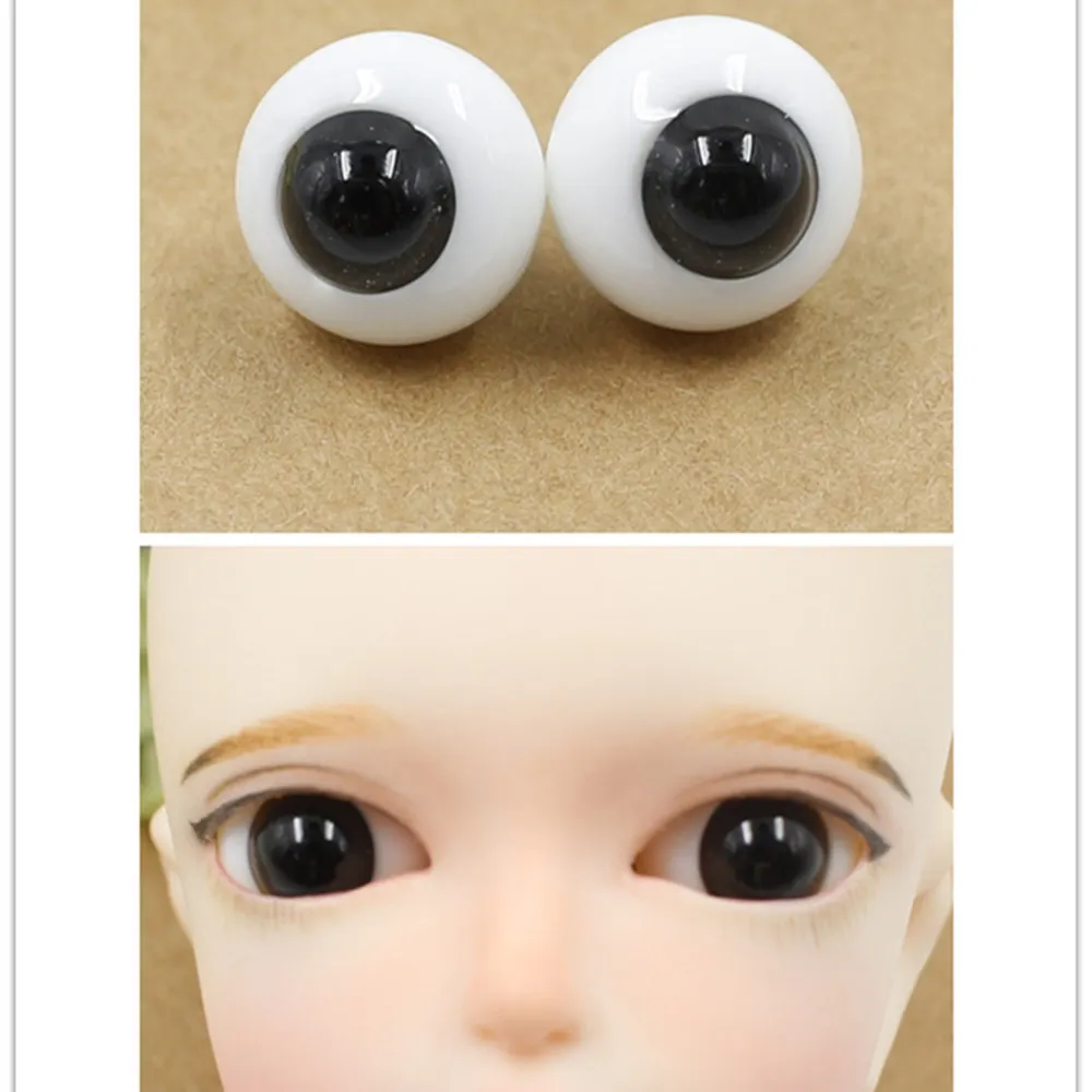 Fortune Days 1/4 BJD кукла 12 мм девять цветов глаза reborn девушки глаза высокое качество игрушки подарок - Цвет: like a picture