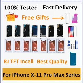 

Incell Pantalla For iPhone X XS MAX LCD Display With 3D Touch Digitizer Assembly For iPhone 11 11 Pro LCD Screen Replacement