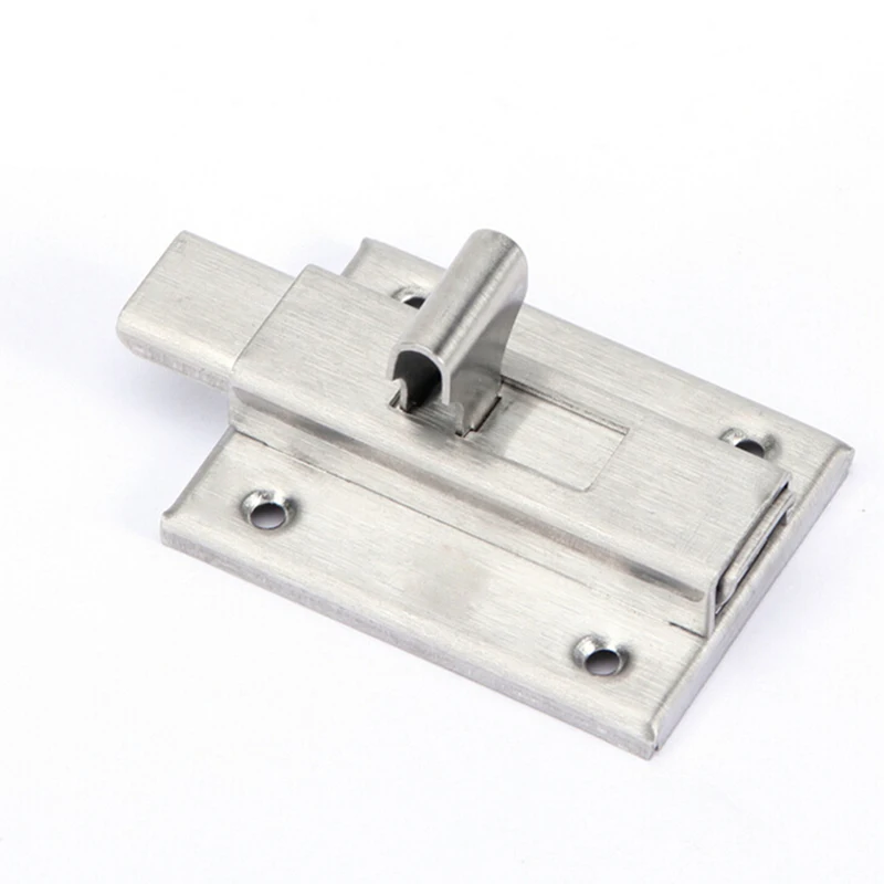 Stainless Steel 2/3/4 inch Door Bolts Hardware Small Latches Buckles Sliding Lock Barrel Bolt Security Anti-Theft Door Deduction