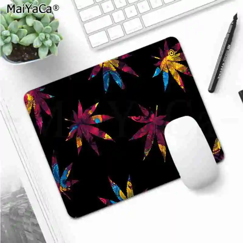 No Lock Edge18x22cm MaiYaCa Лидер продаж искусство абстракционизма Высокая травка ноутбук коврик для мыши Лидер продаж игровой коврик мышь - Цвет: No Lock Edge18x22cm