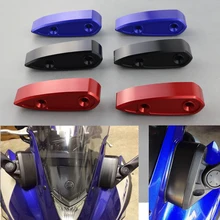 Entretoises d'adaptateurs prolongateurs de rétroviseurs, CNC, pour OEM, pour Yamaha YZF-R3 YZF-R25 R3 R25 2015 2016 2017 2018 2019 2020