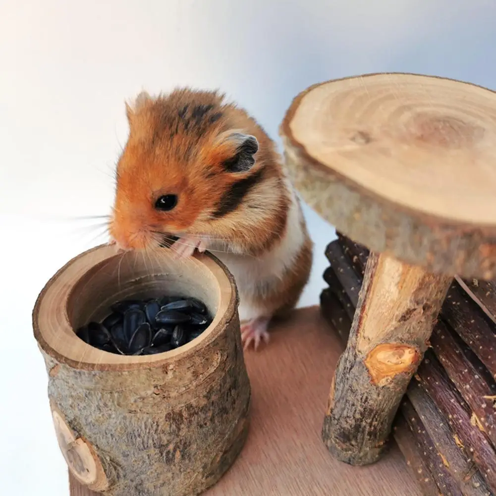 Дизайн небольшой лестница для животных Pet игрушка для коренных зубов деревянный Фитнес Аксессуары для скалолазания для небольших хомяков белки шиншиллы кролики