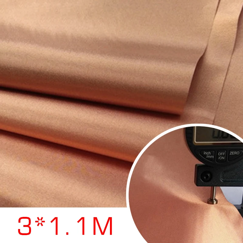 1x Conductive Fabric Smart Meter RF Shielding Microwave Block Copper Plated Gold