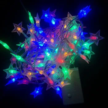 

Christmas LED Light String Fairy Lights Snowflake Tree Christmas Home Decor