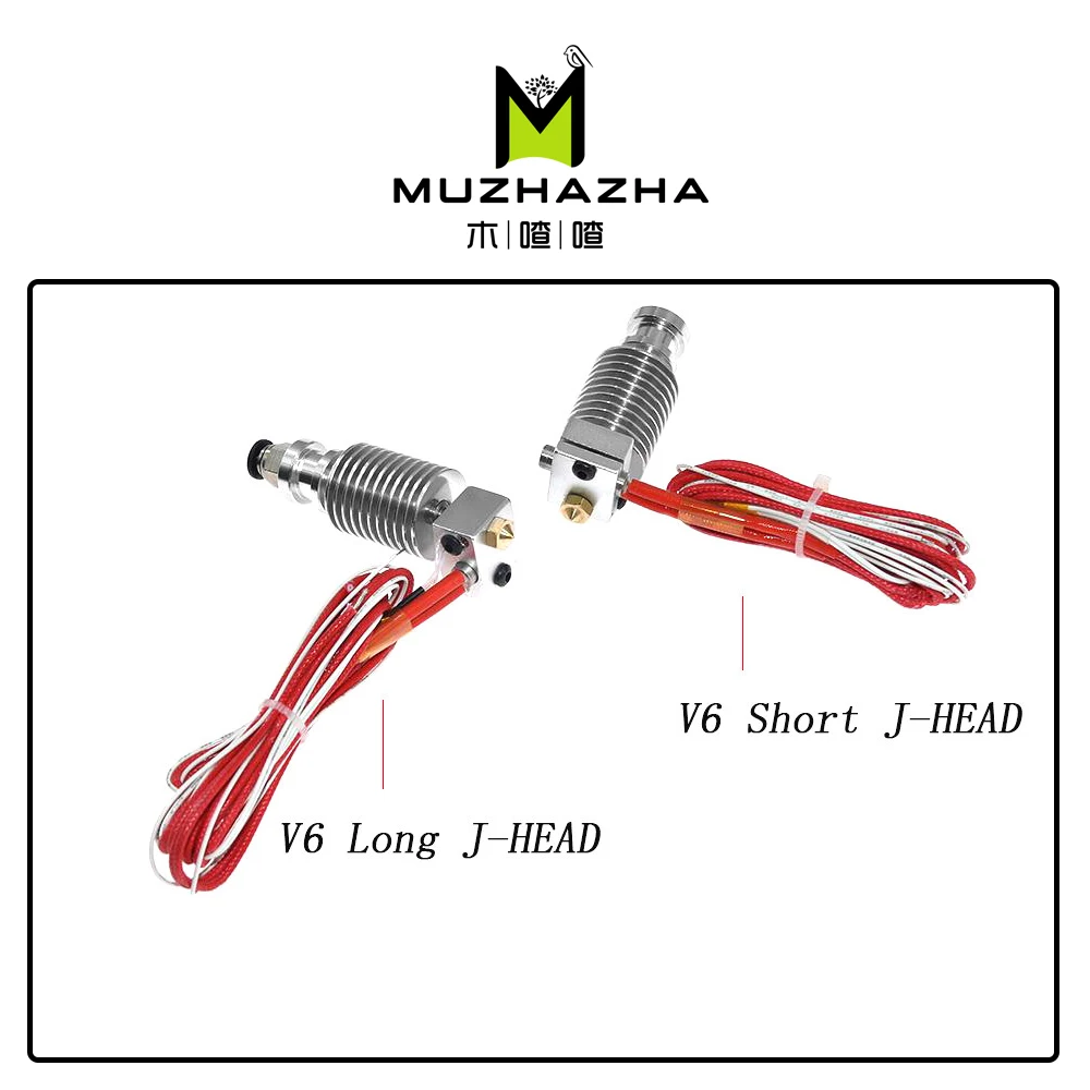 1Set E3D V6 3D Print J-head hotend for 1.75/3mm Direct Filament Wade Extruder 0.2/0.3/0.4/0.5mm Nozzle Long / Short distance | Компьютеры