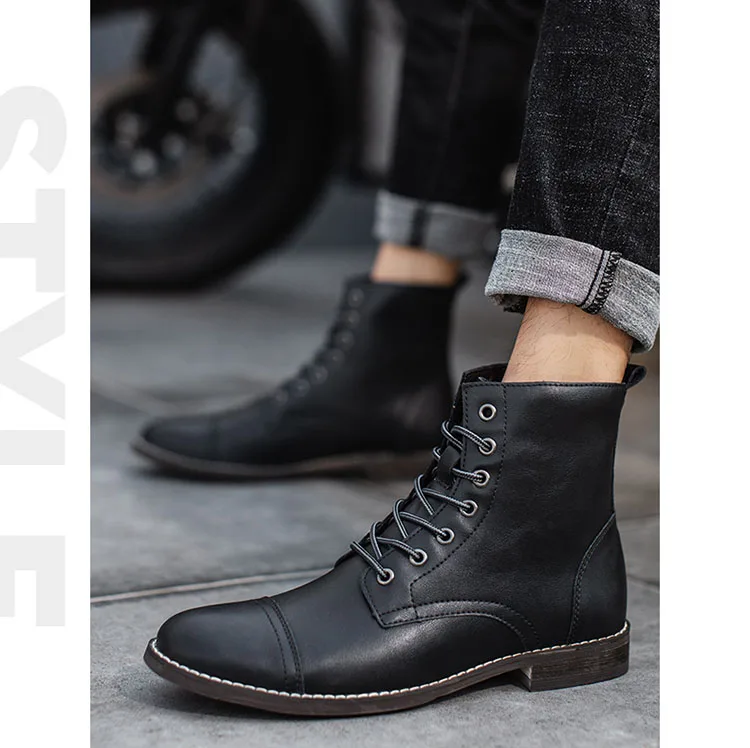 men boots leather (10)