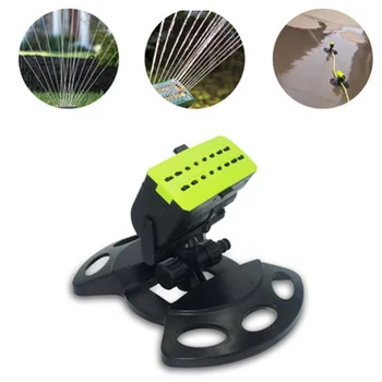 

1pc Lawn Sprinkler Plastic Swing Nozzle Turret-shaped Automatic 16 Holes Watering Sprayer Irrigation Sprayer for Lawn Garden